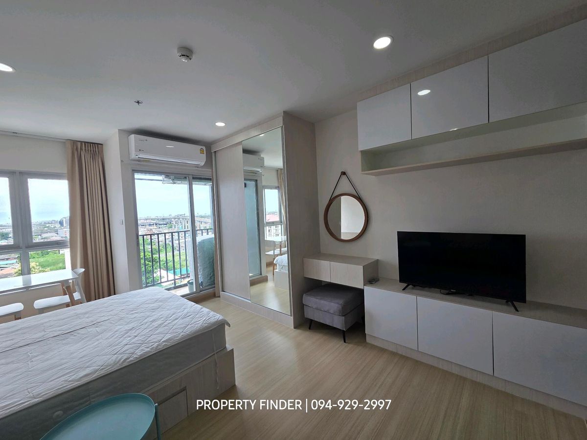For RentCondoSamut Prakan,Samrong : Condo for rent Supalai Veranda Sukhumvit 117 Make an appointment to view the room 👉line: @pfbkk