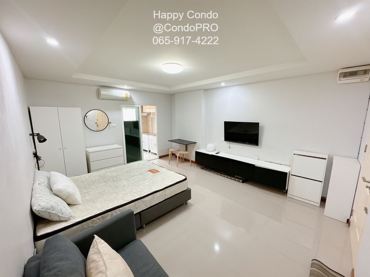 ให้เช่าคอนโดรัชดา ห้วยขวาง : 🔖ให้เช่า Happy Condo เดือนละ 9,000 บาท ใกล้ MRT ห้วยขวางเพียง 10 นาที  🔖PRO-55🔖