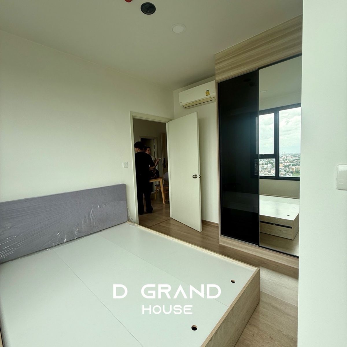 For SaleCondoKasetsart, Ratchayothin : Selling a very good price, 2 bedrooms, city views, corner rooms, new rooms have never been in.