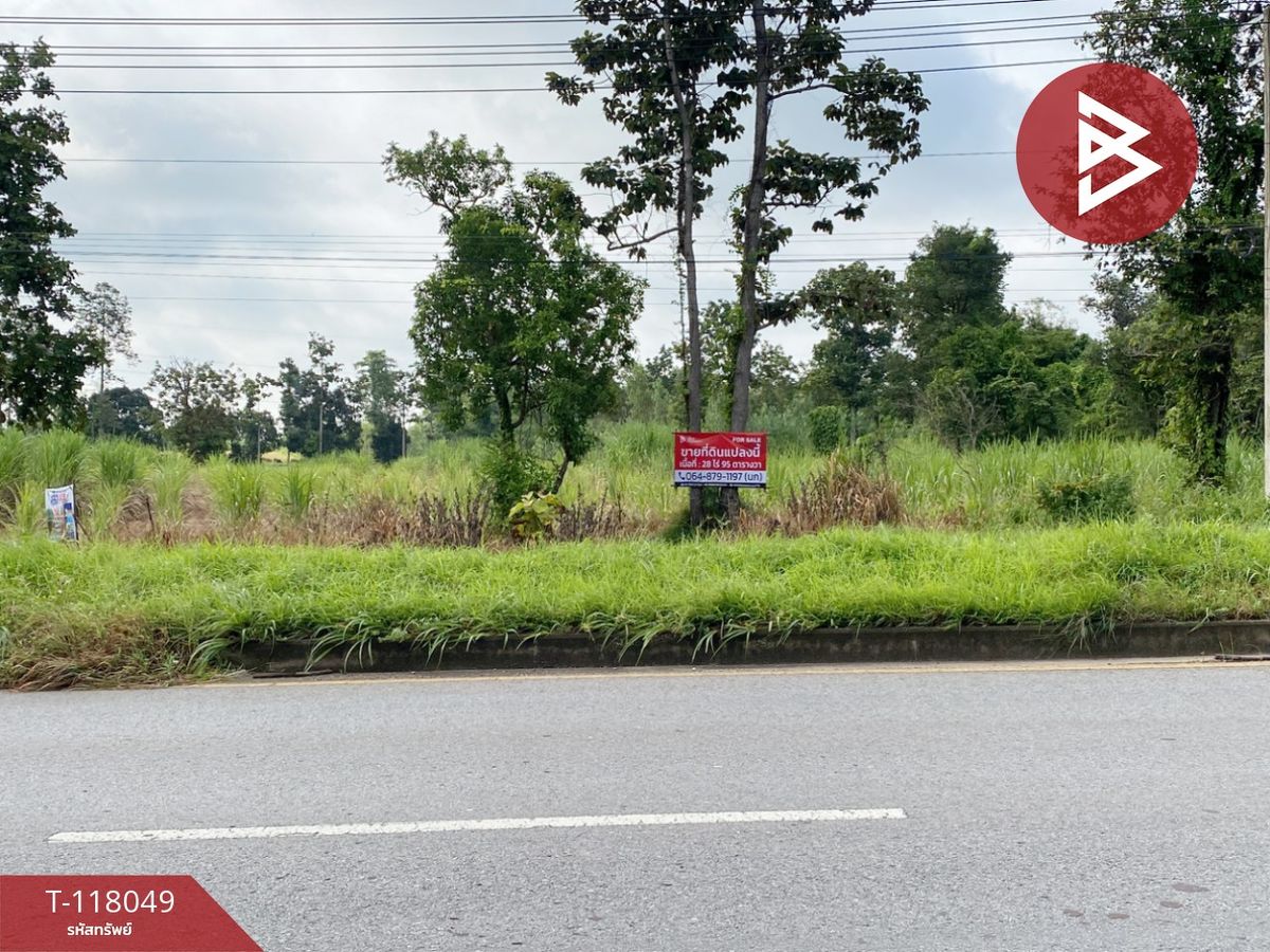 For SaleLandKalasin : Land for sale in an area of 28 rai 95 square meters, Achan Kalasin, gold location on the main road 4 lanes