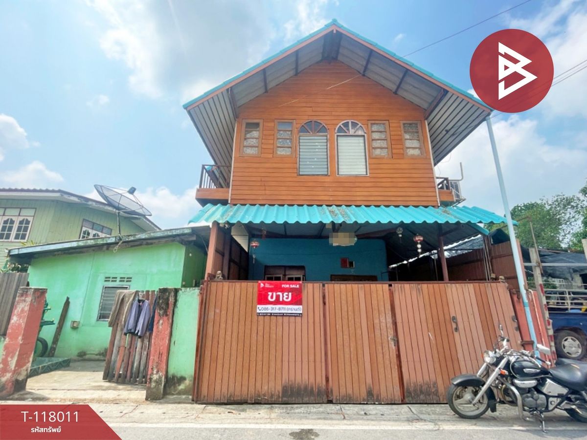 ขายบ้านสมุทรปราการ สำโรง : ขายบ้านเดี่ยวพร้อมห้องเช่า เนื้อที่ 52.5 ตารางวา บางบ่อ สมุทรปราการ