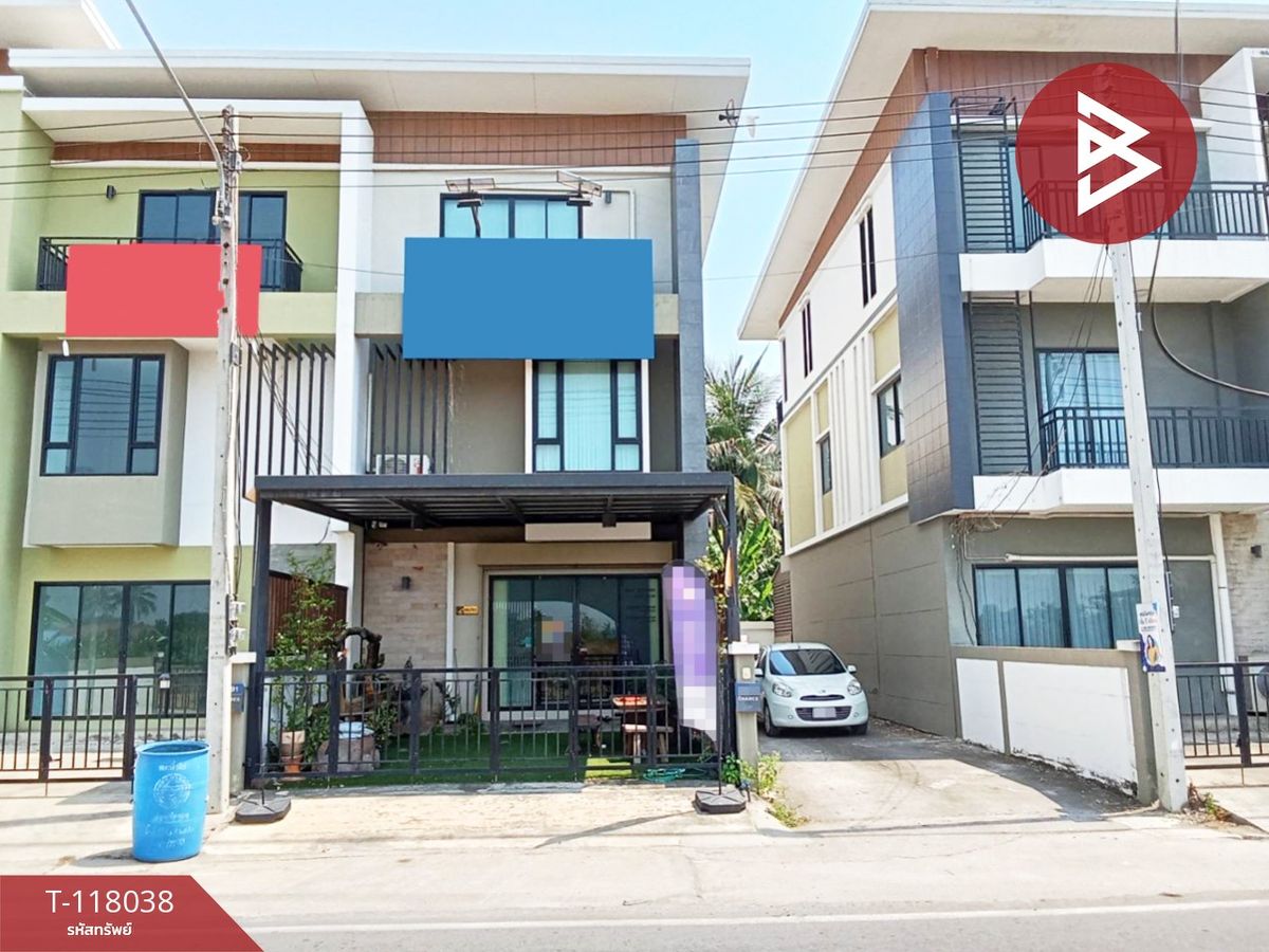 ขายทาวน์โฮมนครปฐม : ขายทาวน์โฮม โครงการเดอะชานซ์ บรมราชชนนี-สาย 5 (The Chance) นครปฐม