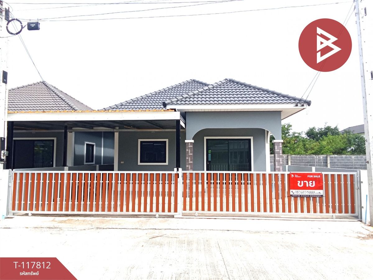ขายพัทยา บางแสน ชลบุรี สัตหีบ : ขายบ้านแฝดชั้นเดียว หมู่บ้านทองรุ่งโรจน์ พนัสนิคม ชลบุรี พร้อมอยู่