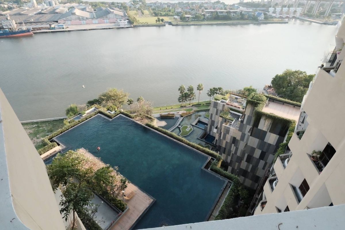 ให้เช่าคอนโดพระราม 3 สาธุประดิษฐ์ : [ Rent ] The Pano Rma 3 2bed 2bath 107sqm 60k