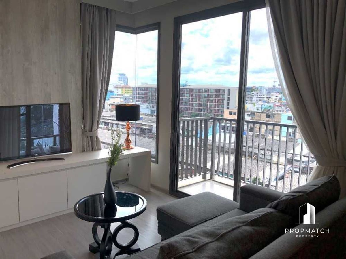 ขายคอนโดวงเวียนใหญ่ เจริญนคร : ✨Flash Deal ✨NYE By Sansiri ( 1Bed 1Bath 44.44SQM.) พร้อมอยู่ ! เพียง 4,699,000  บาท Tel.0981315848 @propmatch