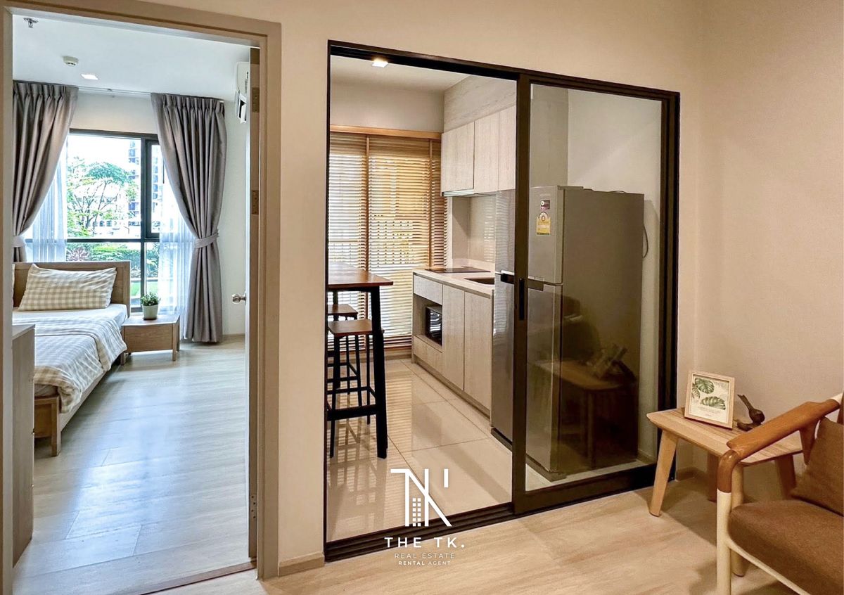 ให้เช่าคอนโดอ่อนนุช อุดมสุข : ให้เช่าคอนโด Life Sukhumvit 48  ขนาด 30 ตร.ม. 1 ห้องนอน 1 ห้องน้ำ 1 ห้องครัวปิด ใกล้ BTS พระโขนงเพียง 600 เมตร | ติดต่อคุณทีเค Line ID @637ilhsj
