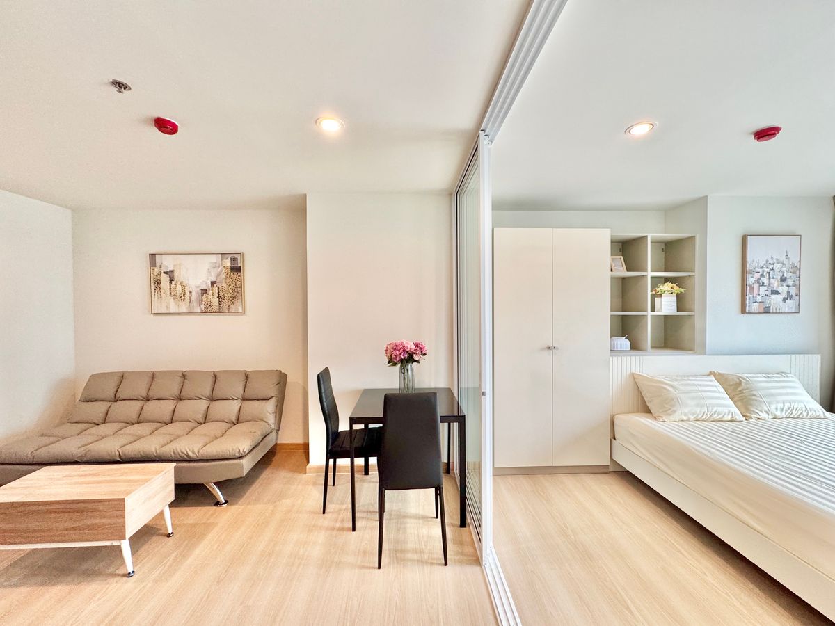 For SaleCondoPathum Thani,Rangsit, Thammasat : Terra 1 Room 33.7 sq.m. North, Fully Furnished only 2.35 million baht
