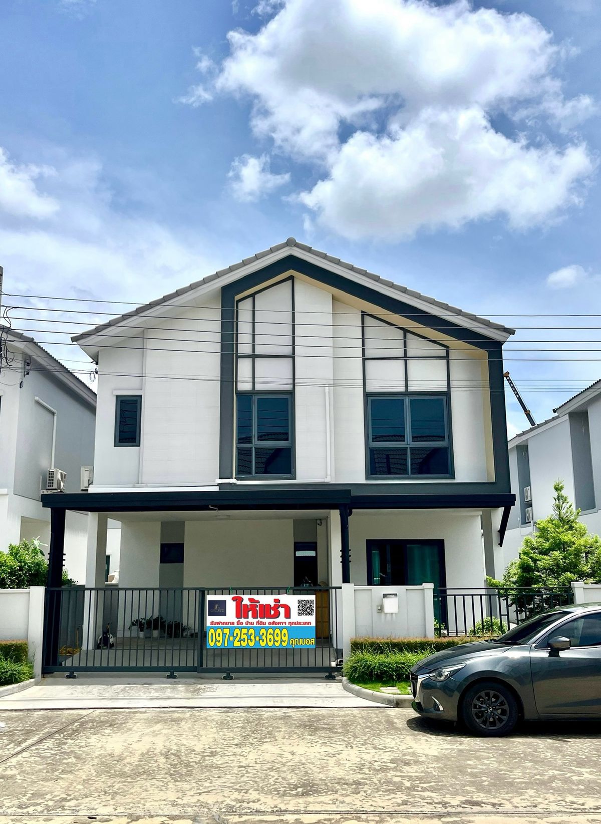 ให้เช่าบ้านลาดกระบัง สุวรรณภูมิ : 🔥ให้เช่า/ขายบ้านเดี่ยว SENSE บางนา-สุวรรณภูมิ 🔥 สไตล์สแกนดิเนเวียน สภาพใหม่พร้อมเข้าอยู่  🏡 S2501-728