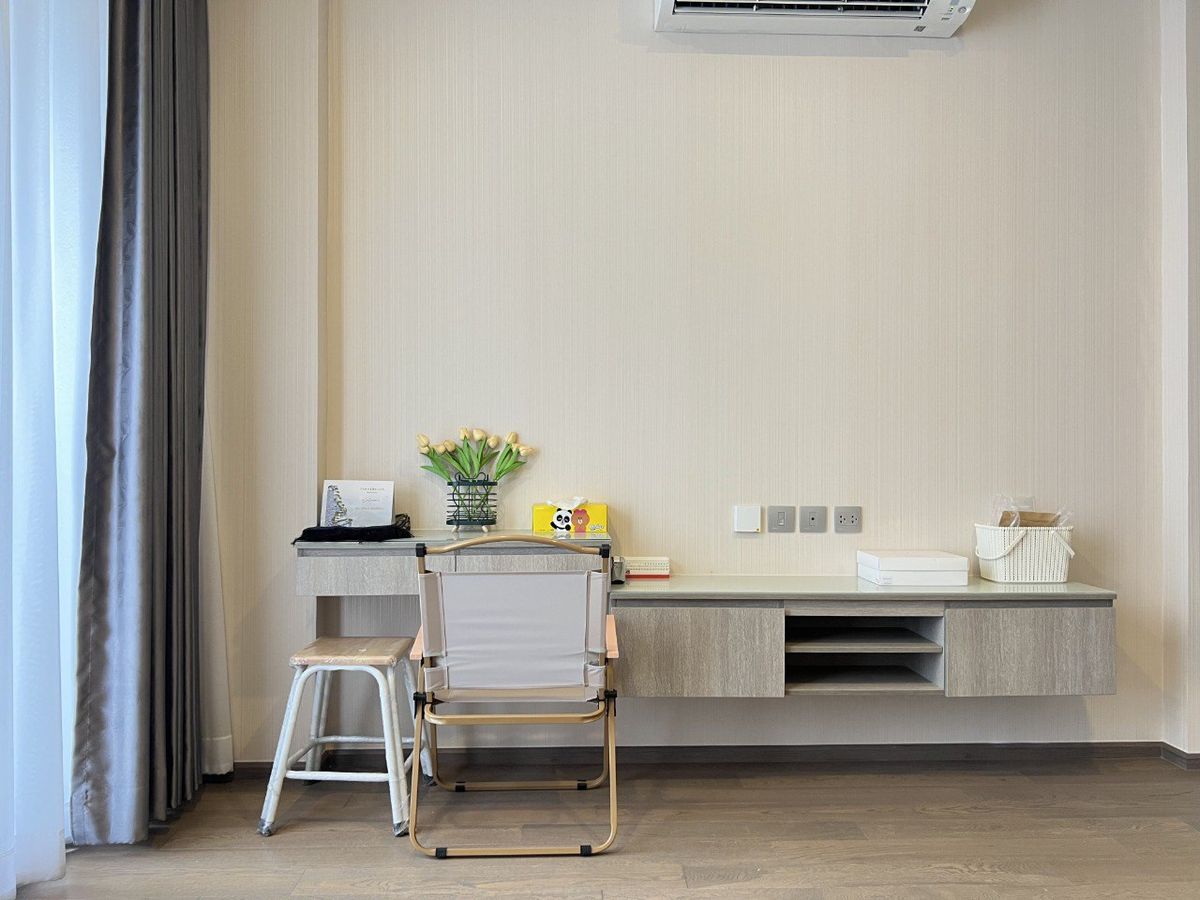 For RentCondoRatchathewi,Phayathai : Park Origin Phayathai【𝐑𝐄𝐍𝐓】🔥Cozy design with complete functionality in every zone, perfectly arranging your living space🔥  Contact Line ID: @hacondo