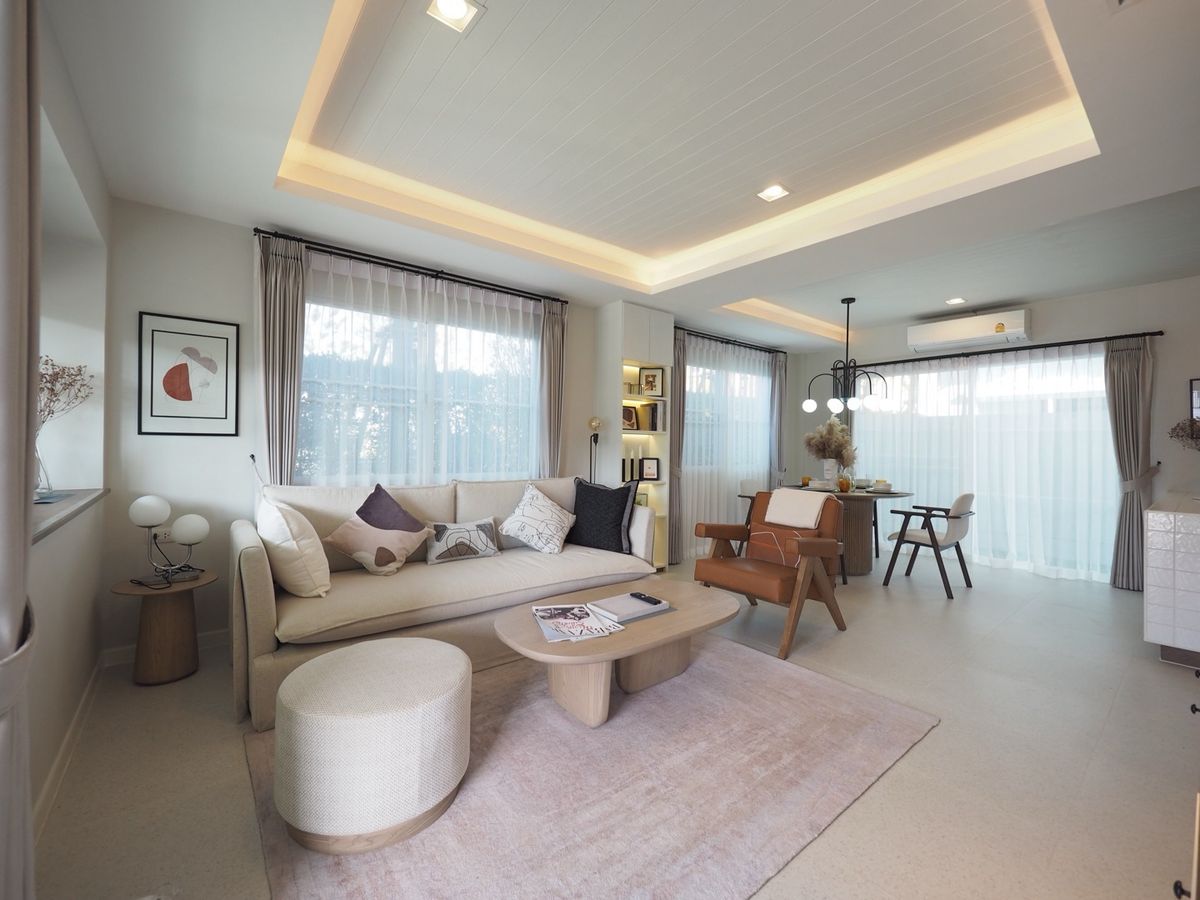 ให้เช่าทาวน์โฮมบางนา แบริ่ง ลาซาล : 💥ForRent💥3Bed • Indy2 Bangna Ramkhamhang2 🏡 Near Mega Bangna‼️ Duplex ✨ Corner House with Private Garden 🌳 Fully Furnished ✨