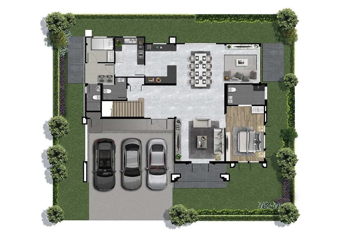 ขายบ้านบางนา แบริ่ง ลาซาล : ขายบ้าน เดอะ ซิตี้ บางนา 2 บางพลีใหญ่ บางพลี สมุทรปราการ CX-141163