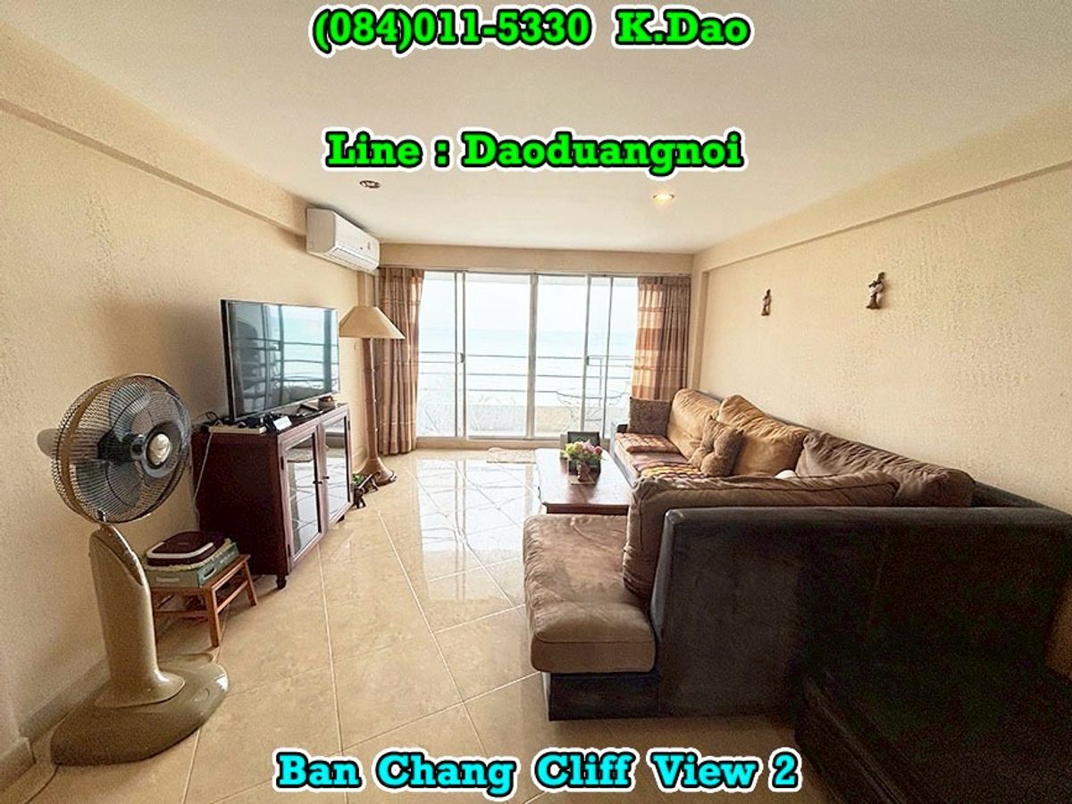 For SaleCondoRayong : #Ban Chang Cliff View 2 *** Condo for Sale *** Sea view
