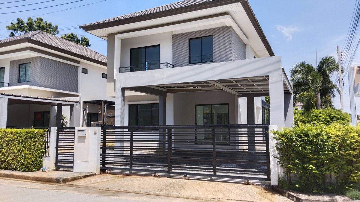 ขายบ้านบางนา แบริ่ง ลาซาล : 🏡BN034 ขายบ้านเดี่ยวแปลงมุมทำเลดี ราคาพิเศษ บ้านใหม่ไม่เคยเข้าอยู่ 🏡.  "หมู่บ้าน Areeya COMO (ENG Below 🇬🇧 | 简中在下方 🇨🇳)