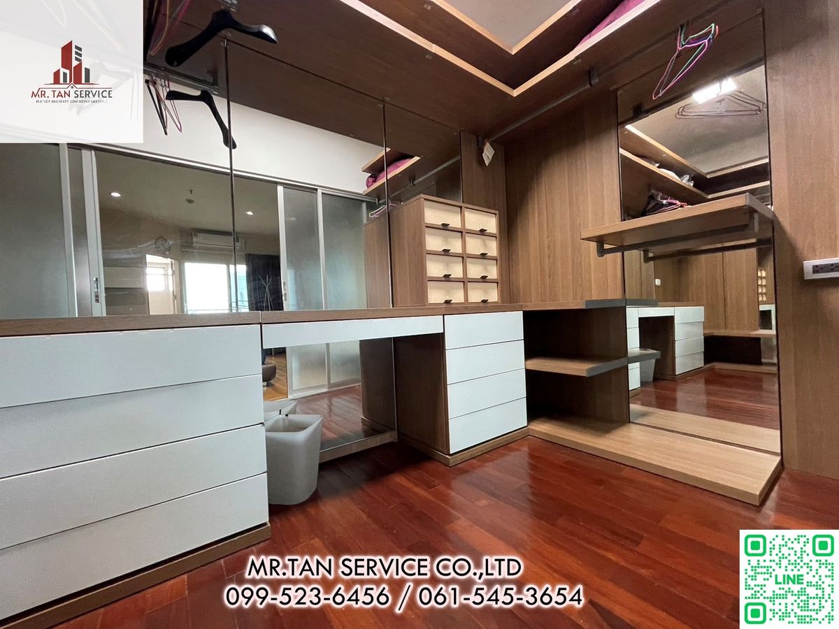 For RentCondoPattanakan, Srinakarin : ✨ Condo for rent, Supalai Park Srinakarin, Pen House, ready to move in Next to the Yellow Line ✨