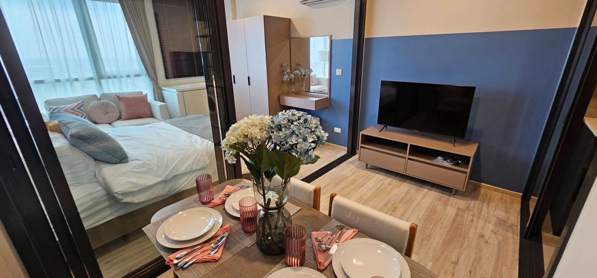 For RentCondoRatchadapisek, Huaikwang, Suttisan : Xt huai khwang Studio for Rent 