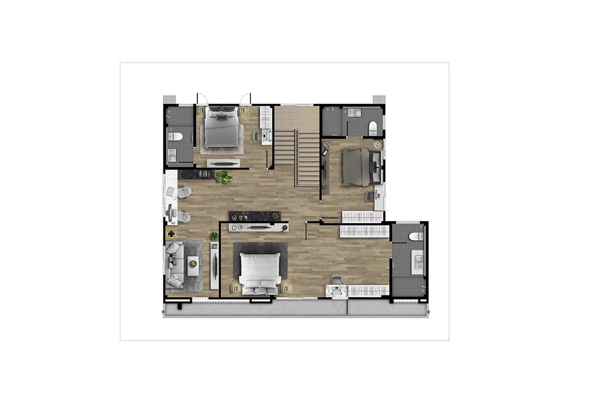 ขายบ้านบางนา แบริ่ง ลาซาล : ขายบ้าน  โมเดน บางนา - เทพารักษ์ หน้ากว้าง บางเพรียง บางบ่อ สมุทรปราการ CX-149741