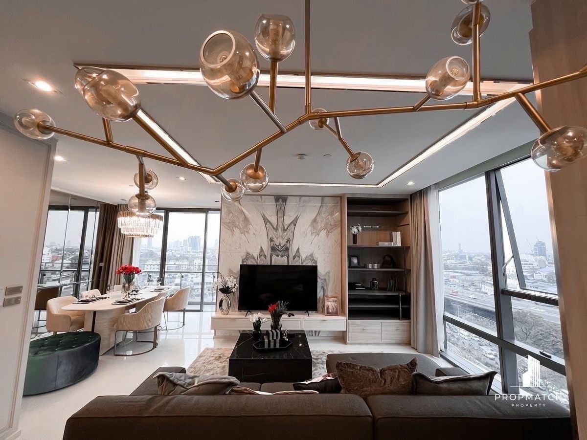 ขายคอนโดสาทร นราธิวาส : ✨Flash Deal ✨The Bangkok Sathorn ( 2Bed 2Bath 116SQM.) พร้อมอยู่ ! เพียง 35,000,000 บาท Tel.0981315848 @propmatch