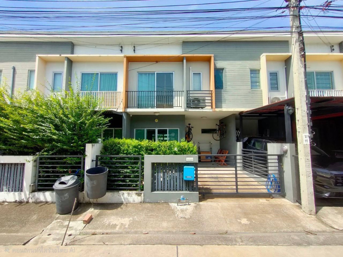 ขายทาวน์โฮมแจ้งวัฒนะ เมืองทอง : ขายทาวน์เฮ้าส์/ทาวน์โฮม เดอะคอนเนค1 แจ้งวัฒนะ - ติวานนท์ บ้านใหม่ ปากเกร็ด นนทบุรี CX-139716