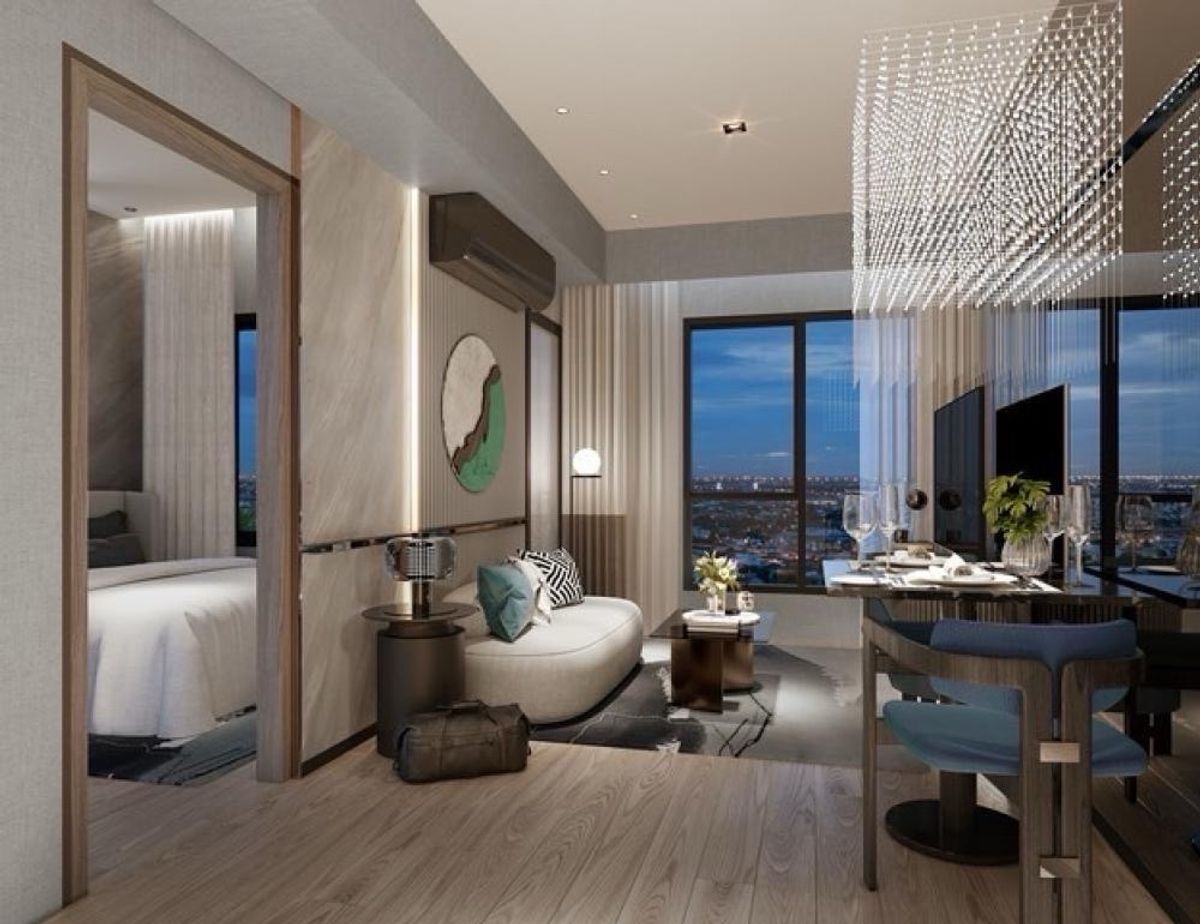 Sale DownCondoWongwianyai, Charoennakor : Owner 🌟🌟 Selling down the Quintara MHY’den Pho Nimit (Quinthara Den Pho Nimit) Room 31, is a room with 1 room per 1 floor.