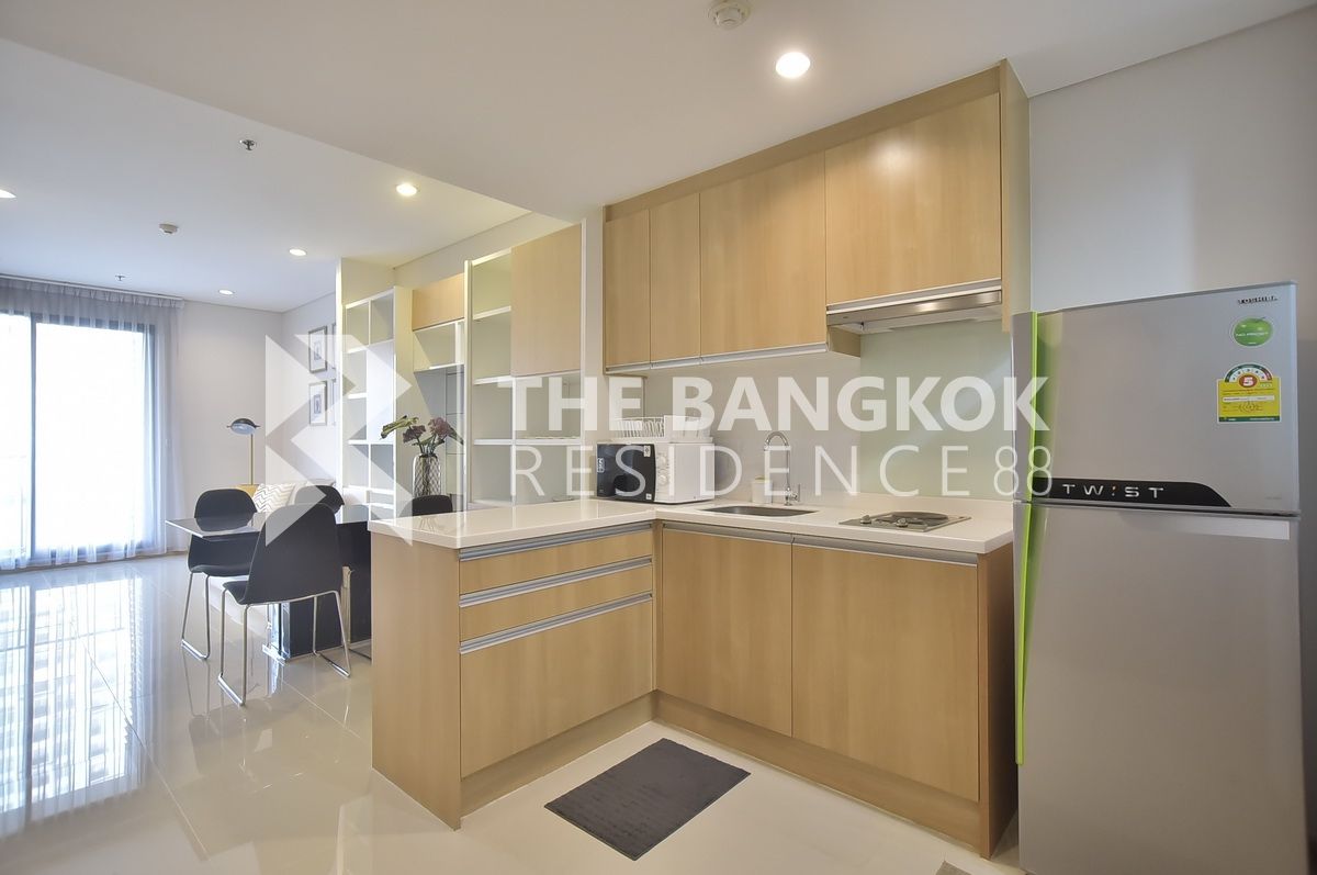 For RentCondoRama9, Petchburi, RCA : 🌟 Villa Asoke Room for REAR MRT PHETCHABURI 🌟 By Pond