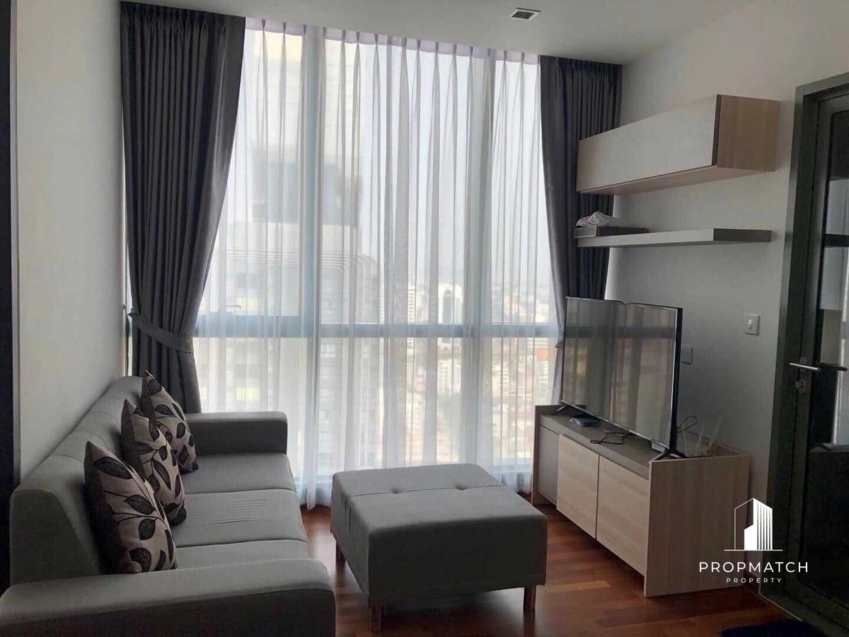 ให้เช่าคอนโดราชเทวี พญาไท : ✨Flash Deal ✨Wish Signature @ Midtown Siam( 1Bed 1Bath 34SQM.) แต่งครบพร้อมอยู่ !! เพียง 25,000บาทต่อเดือน Tel.0981315848 @propmatch