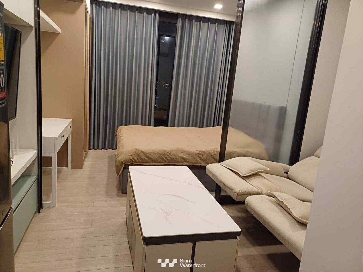 ให้เช่าคอนโดพระราม 9 เพชรบุรีตัดใหม่ RCA : 🔥ให้เช่า ฟรีWifi🔥One9Five Asoke - Rama 9 ขนาด27sqm ชั้น54 ตกแต่งสวยพร้อมอยู่ Fully Furnished ใกล้MRTพระราม9/Central Rama9