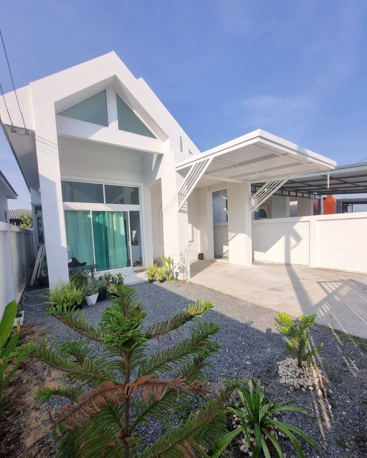 For RentHouseNakhon Pathom : House for rent, The Manity Nordic2 (Phang Chang) Nakhon Pathom 10,000 baht per month