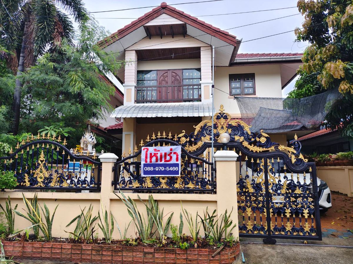 ให้เช่าบ้านบางนา แบริ่ง ลาซาล : 🏡BN037  ให้เช่าเดี่ยวพร้อมเข้าอยู่ ราคาพิเศษ 🏡.  "โครงการ บ้านทิพมาศ เสรีบางนา  (Eng Below🇬🇧)
