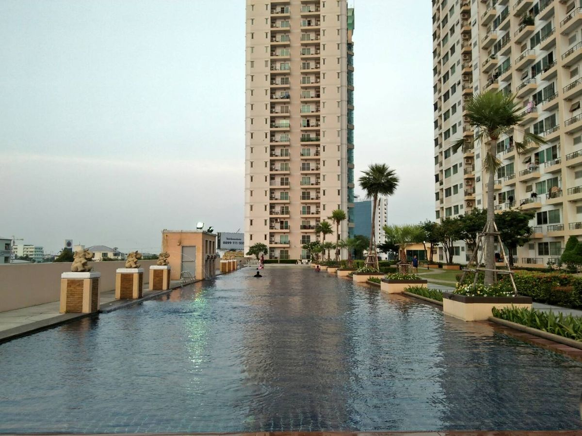 For RentCondoPattanakan, Srinakarin : ✨ Condo for rent, Supalai Park Srinakarin, Pen House, ready to move in Next to the Yellow Line ✨