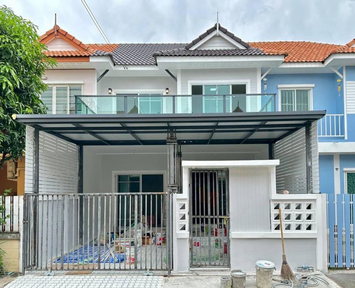 ขายทาวน์โฮมนนทบุรี บางใหญ่ บางบัวทอง : ขายทาวน์เฮ้าส์/ทาวน์โฮม  บ้านกานต์มณี รีโนเวทใหม่ บางบัวทอง บางบัวทอง นนทบุรี CX-125269