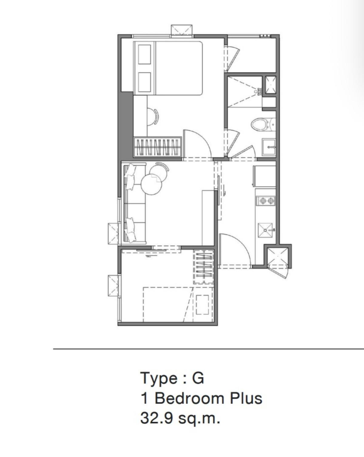 For SaleCondoKasetsart, Ratchayothin : For Sale Condo , Chapter One More Kaset , BTS-Kasetsart University , Sena Nikhom , Chatuchak , Bangkok , CX-150704