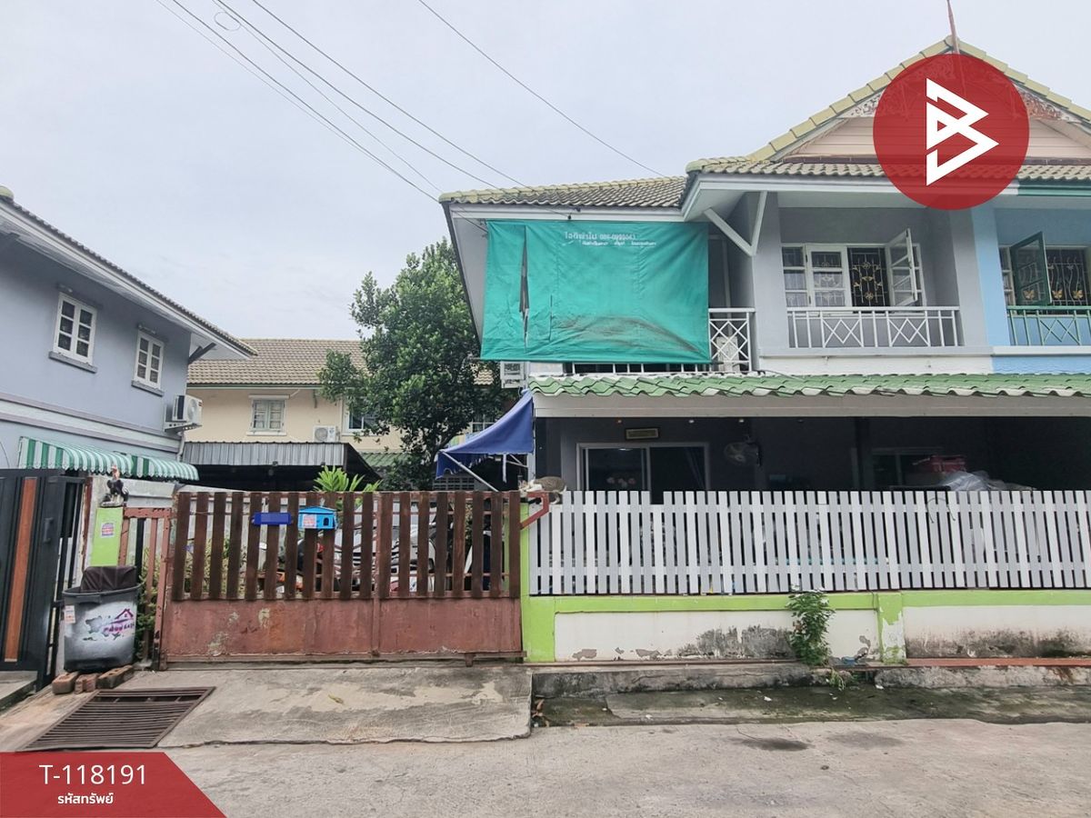 For SaleHouseSamut Prakan,Samrong : Twin house for sale, Pruksa Village 15, Bang Phli-Samut Prakan