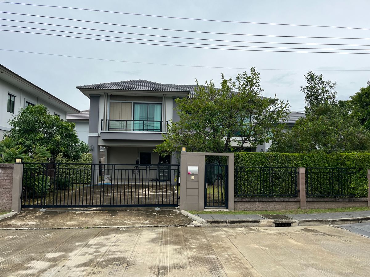 ขายบ้านแจ้งวัฒนะ เมืองทอง : ภัสสร แจ้งวัฒนะ - ชัยพฤกษ์ บ้านหลังมุม ที่ดิน 109.6 ตร.วา ทำเลพรีเมี่ยม นนทบุรี ใกล้โรงเรียนนานาชาติ SISB