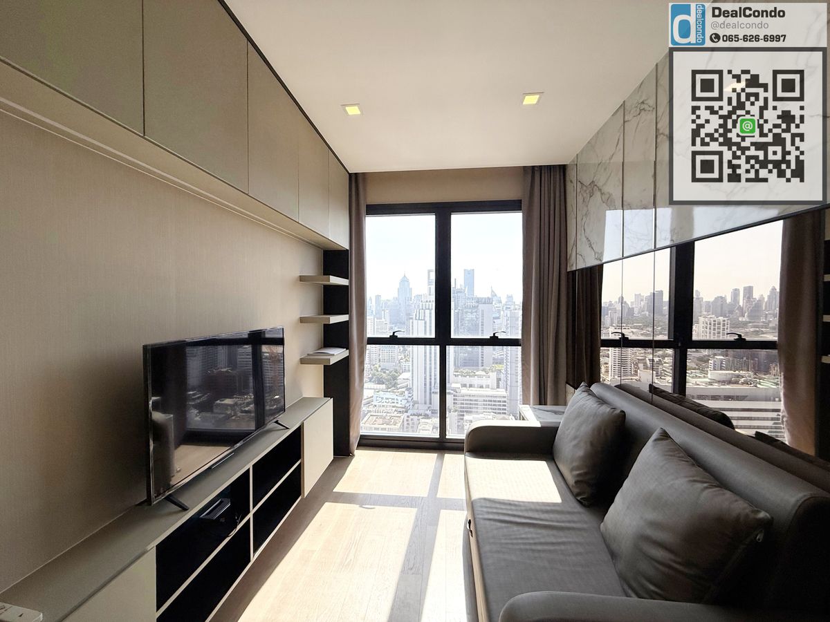 ให้เช่าคอนโดสุขุมวิท อโศก ทองหล่อ : [OTH005]ให้เช่า คอนโด แอชตัน อโศก แบบ 1 ห้องนอน ขนาด 33 ตร.ม. ตร.ม. ชั้น 33 ใกล้ BTSอโศก/MRTสุขุมวิท