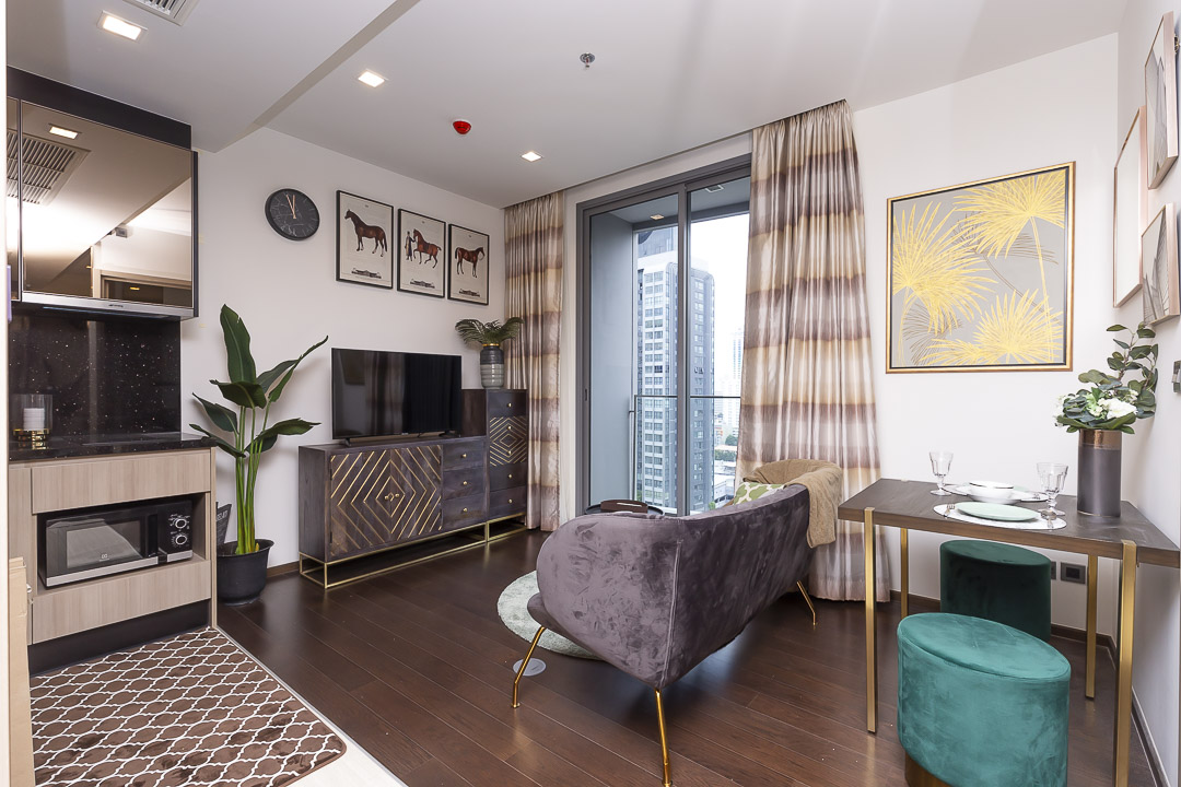 For SaleCondoRatchathewi,Phayathai : 🔥Urgent Sale + 🔥The Line Ratchathewi, near BTS Ratchathewi, fully furnished, ready to move in