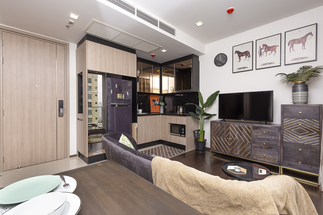 For SaleCondoRatchathewi,Phayathai : 🔥Urgent Sale + 🔥The Line Ratchathewi, near BTS Ratchathewi, fully furnished, ready to move in