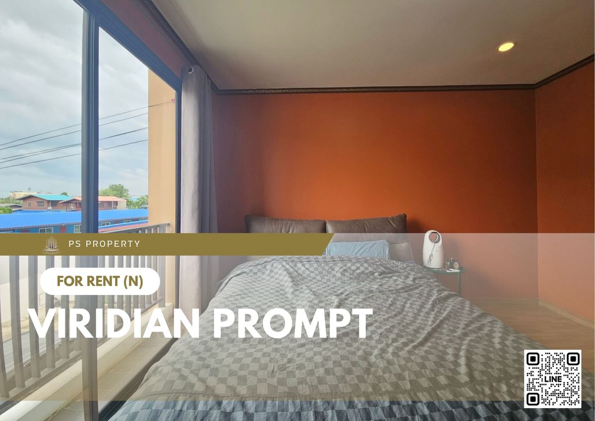 For RentTownhomeNonthaburi, Bang Yai, Bangbuathong : Townhouse for rent 📍 Viridian Prompt 📍 2 bedrooms, 3 bathrooms, convenient transportation, near MRT Khlong Bang Phai