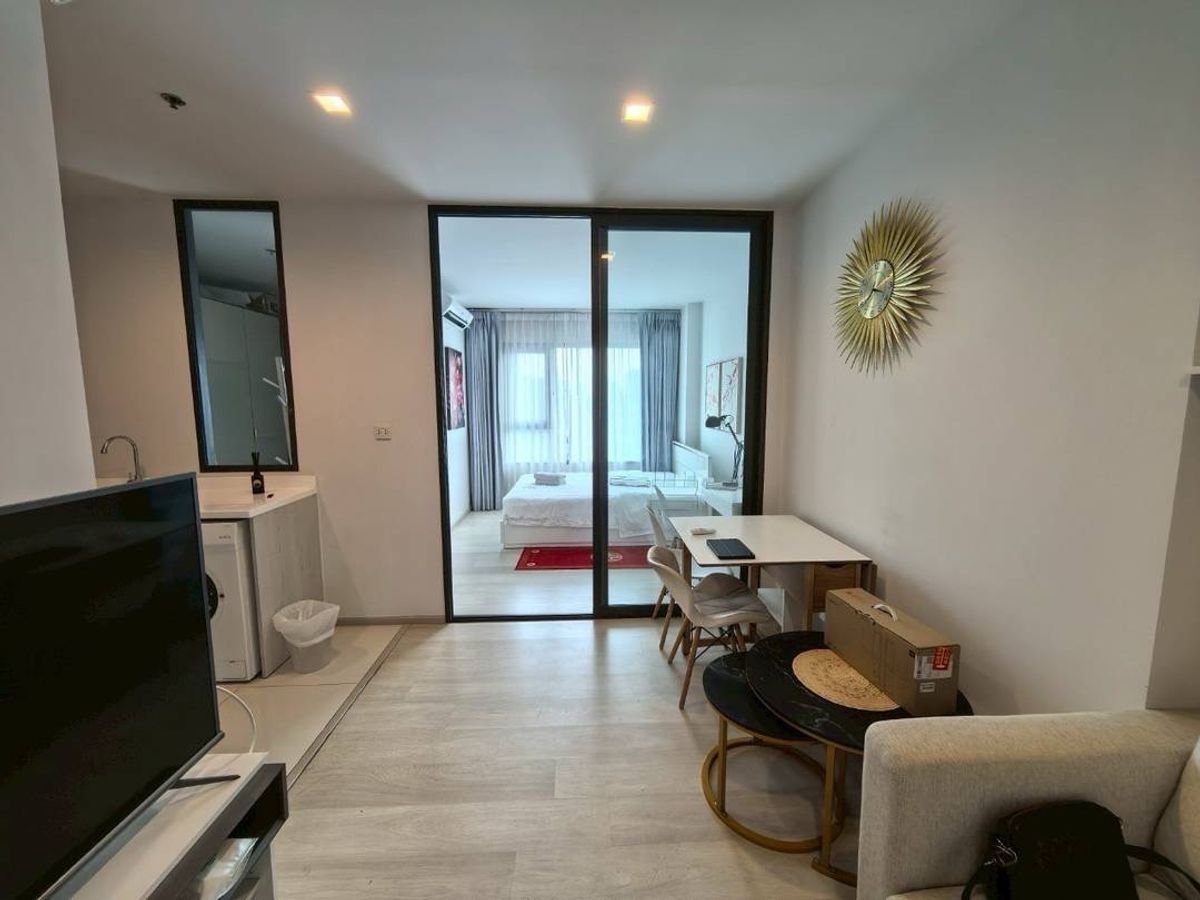 For RentCondoWitthayu, Chidlom, Langsuan, Ploenchit : Life One Wireless 🍁 1Bed Plus 🍁 Rent 23000 baht only 🍁 The room is very beautiful.