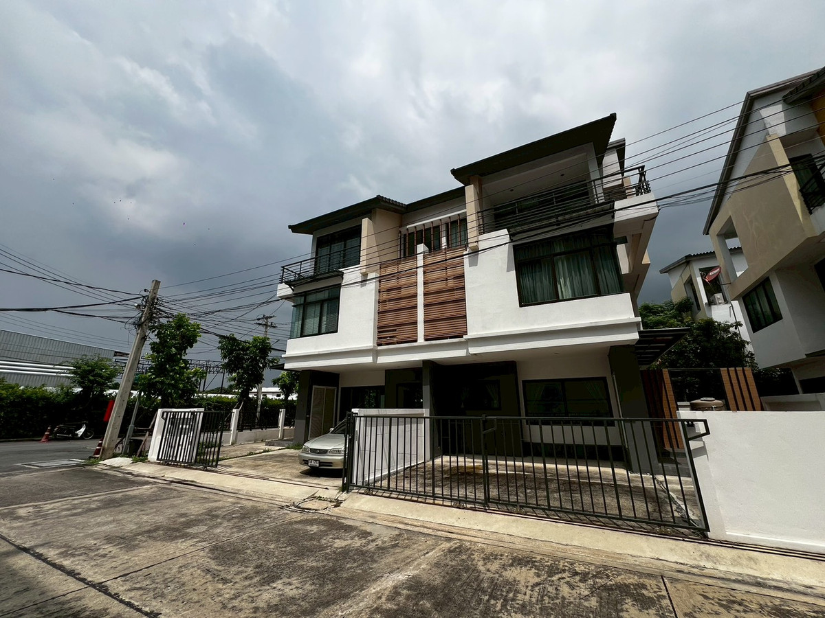 ให้เช่าทาวน์โฮมพระราม 5 ราชพฤกษ์ บางกรวย : บ้านแฝด จดบริษัท ทำออฟฟิศได้ หน้ากว้าง9เมตร ติดถนนราชพฤกษ์ 3ห้องนอน 4ห้องน้ำ