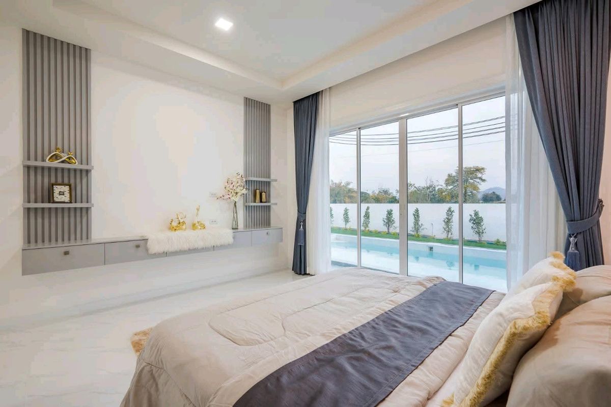 ขายหัวหิน ประจวบคีรีขันธ์ : ขายบ้านเดี่ยวพูลวิลล่า(หัวหิน)ต่างชาติผ่อนตรงกับเจ้าของได้ สัญญาเช่า 30 ปี