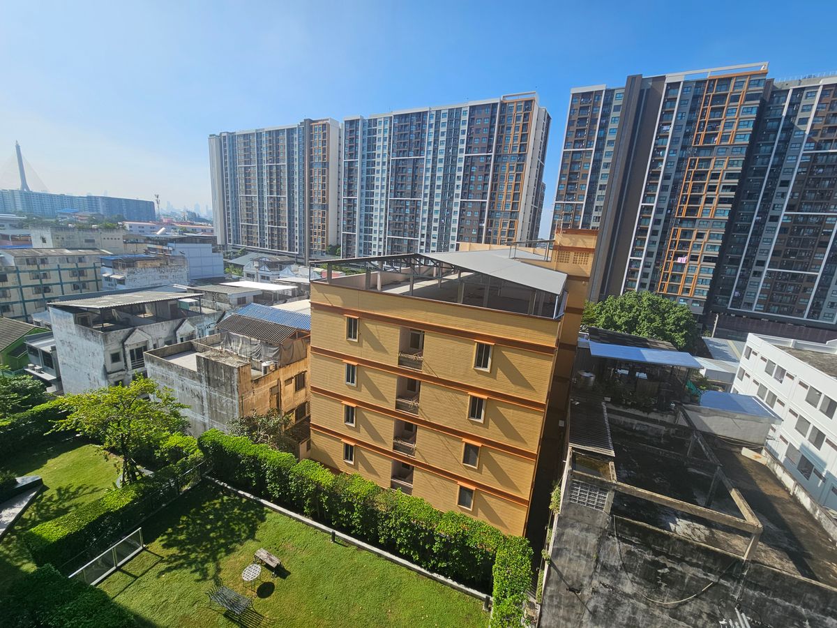 ขายคอนโดปิ่นเกล้า จรัญสนิทวงศ์ : ขายรับค่าเช่าต่ออีก 1 ปี ชั้นไม่สูง วิวสวนหรือเมืองเลือกได้ตามใจ Thana Astoria Pinklao 