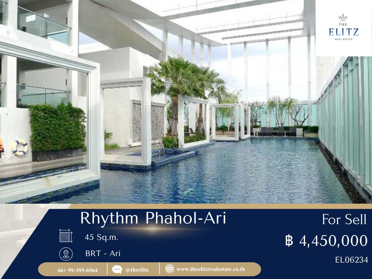 For SaleCondoSapankwai,Jatujak : ✨ Secret deal in the middle of Ari Rhythm Phahol-Arii. This unit opens the price.