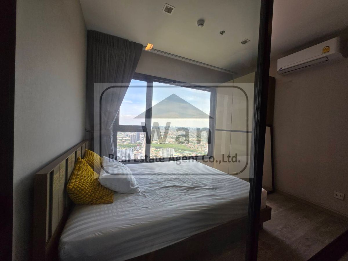 For SaleCondoRattanathibet, Sanambinna : Urgent sale The Politan Rive, Floor 53, Size 24.5 sq.m., cheap price