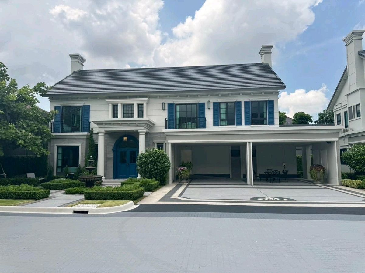ขายบ้านพัฒนาการ ศรีนครินทร์ : ณรินสิริ พระราม9-กรุงเทพกรีฑา แบบบ้าน Berkshire