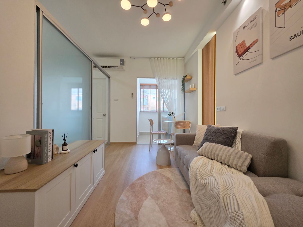 For SaleCondoBangna, Bearing, Lasalle : K-6482 Urgent sale! City Home Srinakarin, beautiful room, newly decorated with