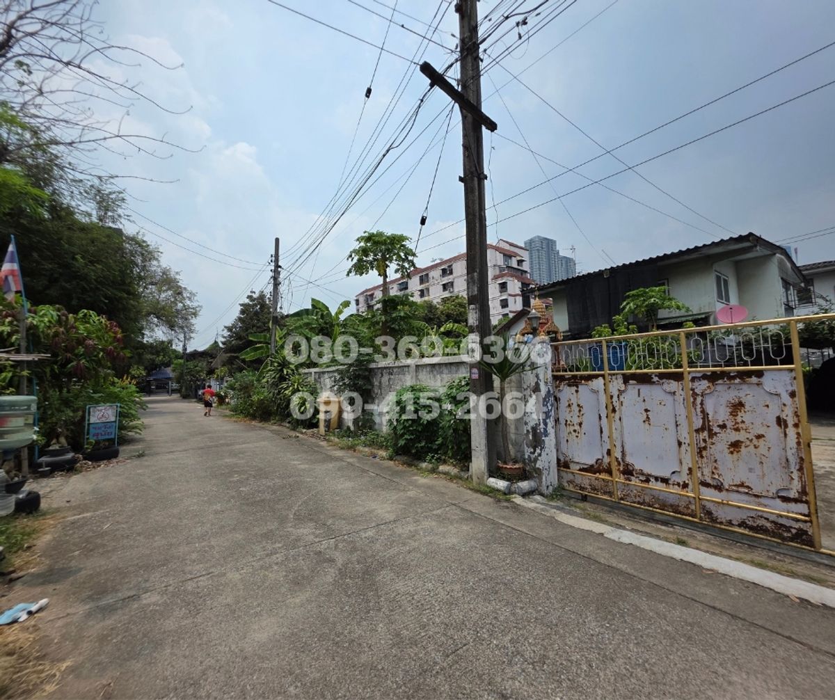 For SaleLandSukhumvit, Asoke, Thonglor : Land for sale with buildings, Sukhumvit 68, near Bangkok Mall