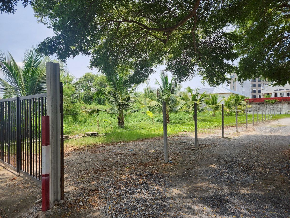 ขายที่ดินสมุทรปราการ สำโรง : ขายที่ดินปากน้ำ สมุทรปราการ ใกล้ BTS ปากน้ำ เหมาะสร้างออฟฟิศ อพาร์ทเมนท์