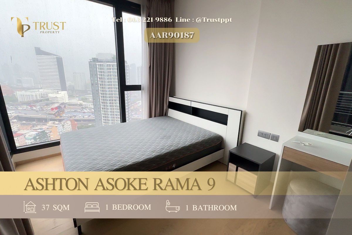 For RentCondoRama9, Petchburi, RCA : Rent 🍀ASHTON Asoke Rama 9🍀 High class room Decorated ready to move in ✨