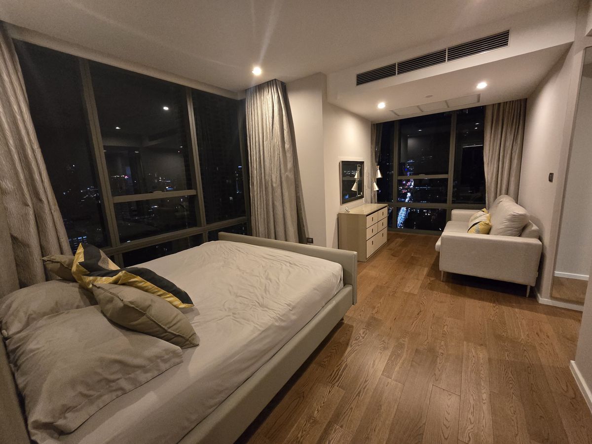 ขายคอนโดสาทร นราธิวาส : The Bangkok Sathorn / ห้องมุมวิวแม่น้ำ แต่งสวยพร้อมอยู่ ติด BTS สุรศักดิ์ / 2 นอน 117 ตร.ม. โทร 0937890899