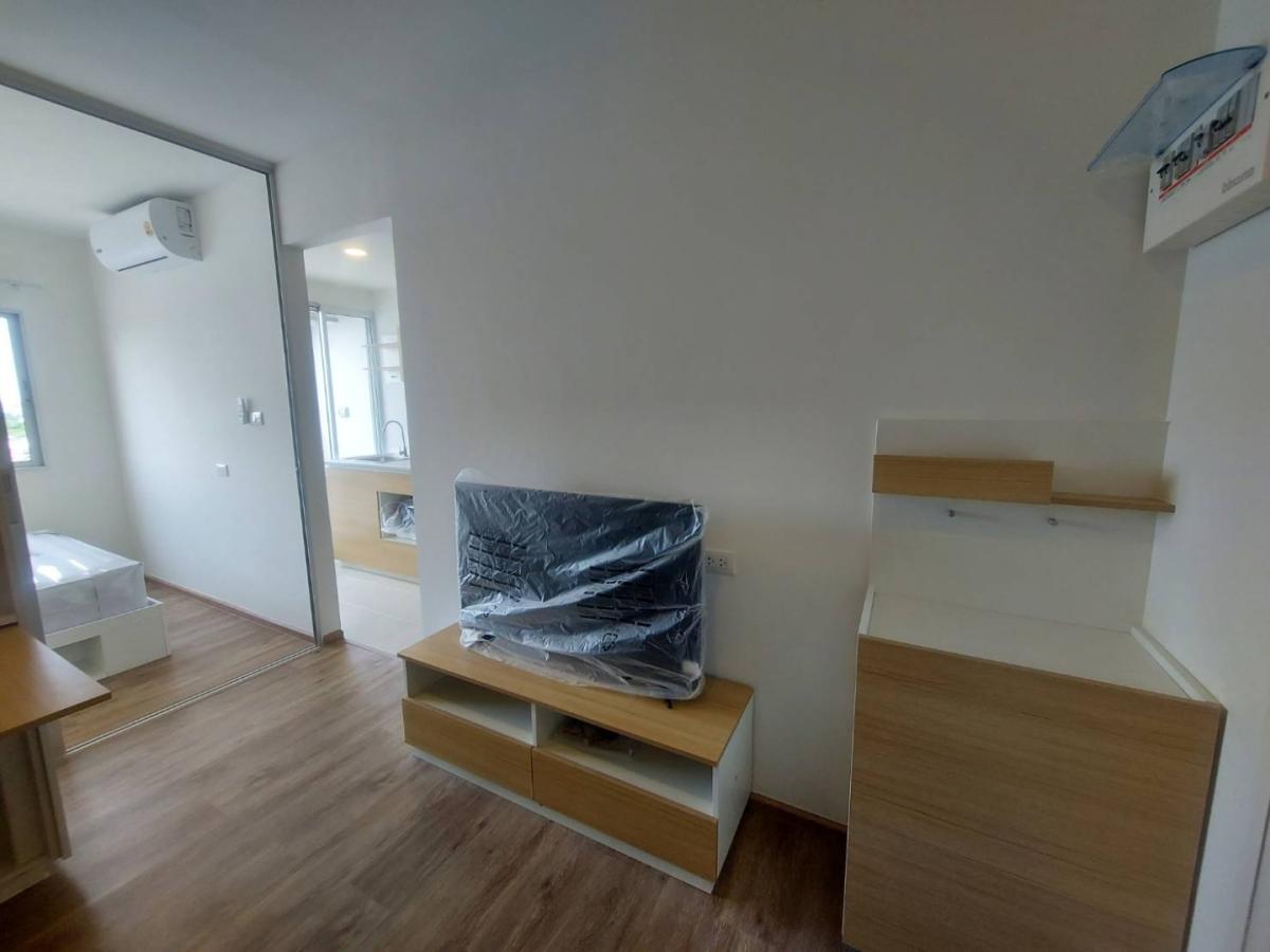 For RentCondoNonthaburi, Bang Yai, Bangbuathong : 🔥Urgent for rent, new room ready to move in, Senakit Rattanathibet - Bang Bua Thong, rent 6,500 baht/month, accepting both Thais and foreigners (with 1 year rental contract)